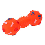 Pet Rubber Dumbbell Chewing Toy